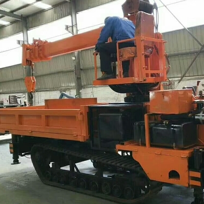 多功能履帶隨車吊 礦山作業中的“四不像”革新力量